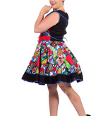 Pop-Art Rock & Roll jurk Dames