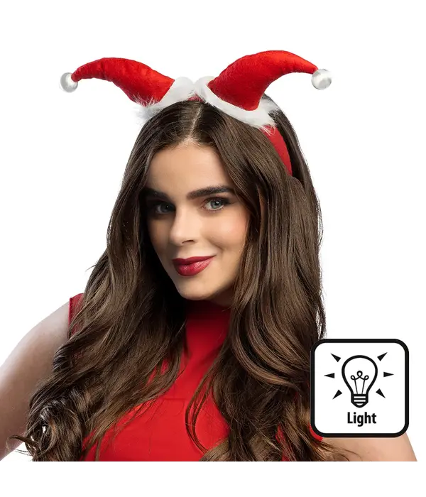 LED Diadeem Santa