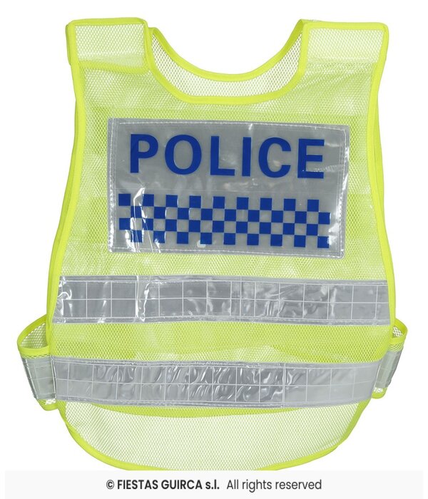 Gele Verkeerspolitie Vest Volwassenen