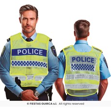 Gele Verkeerspolitie Vest Volwassenen