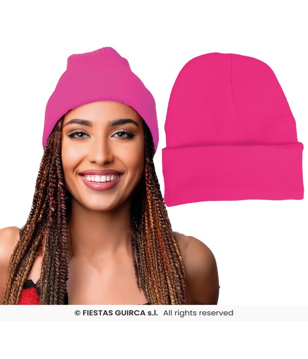 Neon Roze Muts