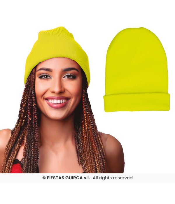Neon Gele Muts