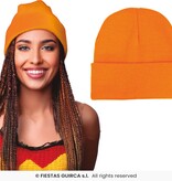 Neon Oranje Muts