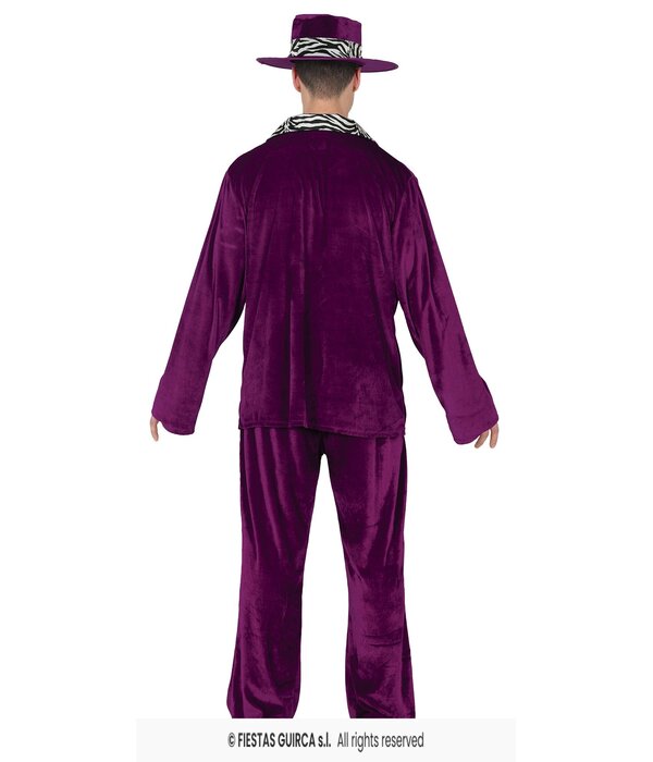 Cool man Pimp Outfit Paars