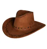 Hoed Cowboy Elroy bruin lederlook