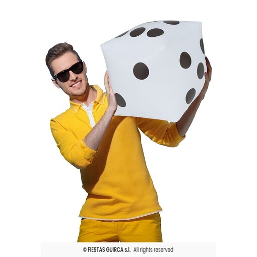 Opblaasbare Dobbelsteen 30cm