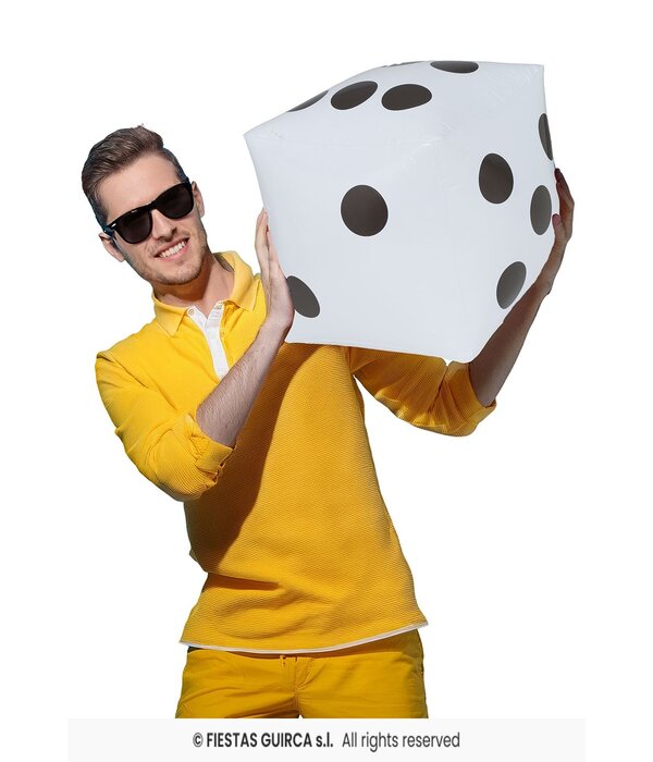 Opblaasbare Dobbelsteen 30cm