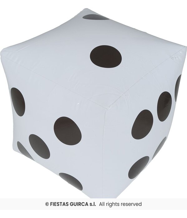 Opblaasbare Dobbelsteen 30cm