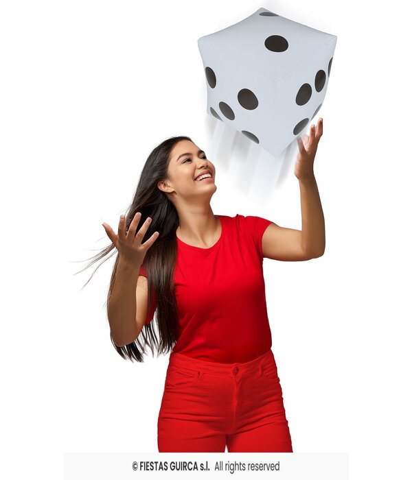 Opblaasbare Dobbelsteen 30cm