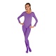 Bodysuit Paars met lange mouwen