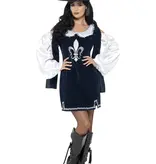 Musketiers vrouw pak