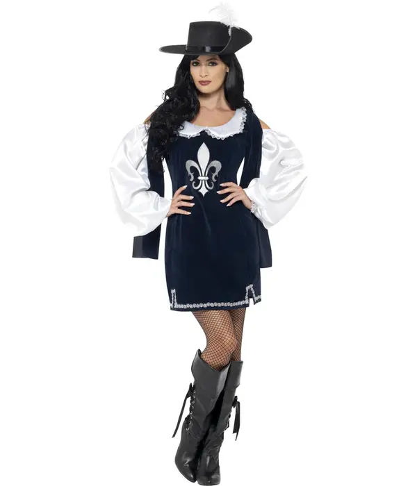 Musketiers vrouw pak