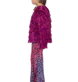 Festival Tinsel Jasje Neon Pink Meisjes
