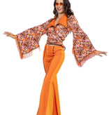 Seventies Outfit Oranje Dames