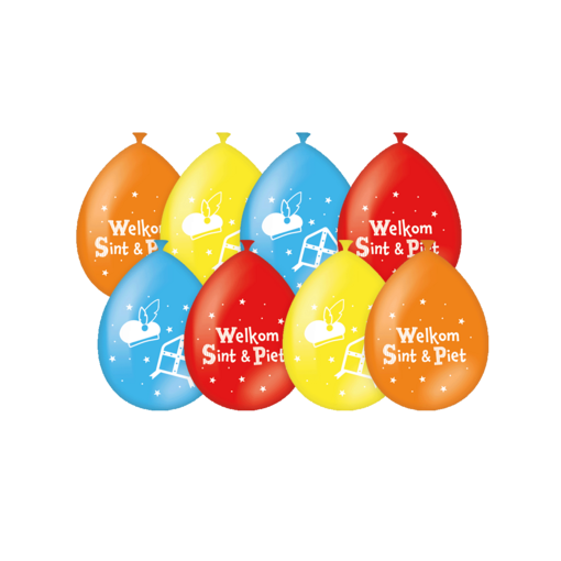Party balloons - Sinterklaas (8st)