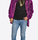 Luipaard Jas Purple Pink Heren
