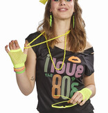 Foute Party Accessoires Set Neon Geel