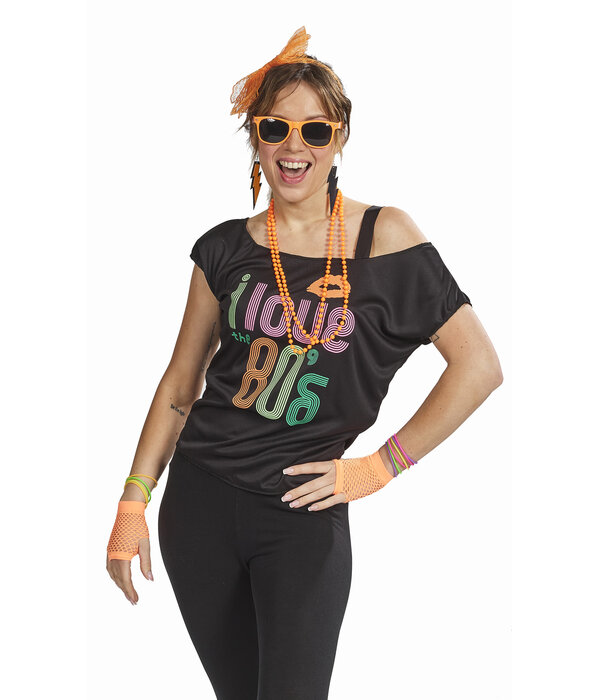 Foute Party Accessoires Set Neon Oranje