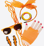 Foute Party Accessoires Set Neon Oranje