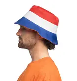 Bucket Hoed Holland Rood Wit Blauw