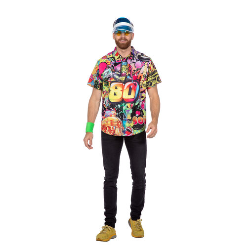 Party Blouse 80's Heren