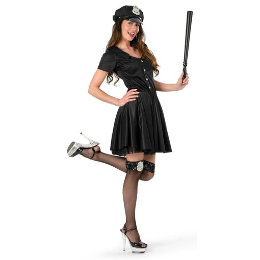 Politiejurk Dames Zwart Paige