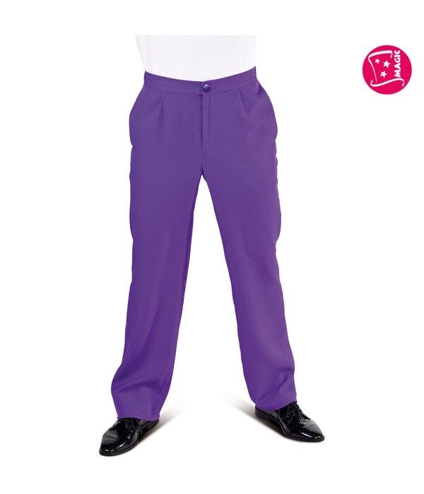 Classic broek Paars Heren