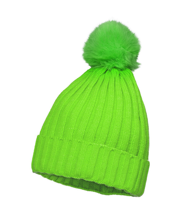 Skimuts Neon Groen