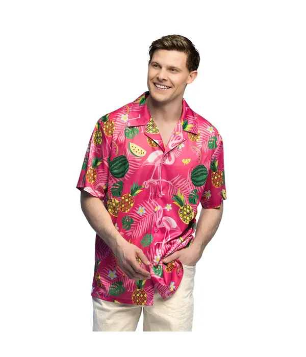 Blouse Summer flamingo Volwassen