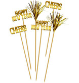 Glas Decoratie Set BlackGold HNY (12st)