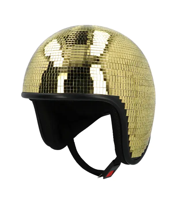 Disco Helm 70s Goud