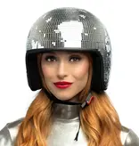 Disco Helm 70s Zilver