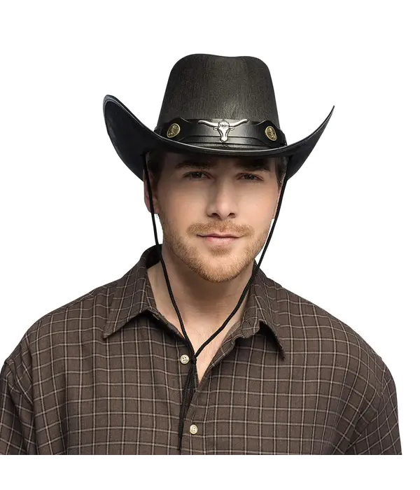 Hoed Cowboy Wyatt zwart