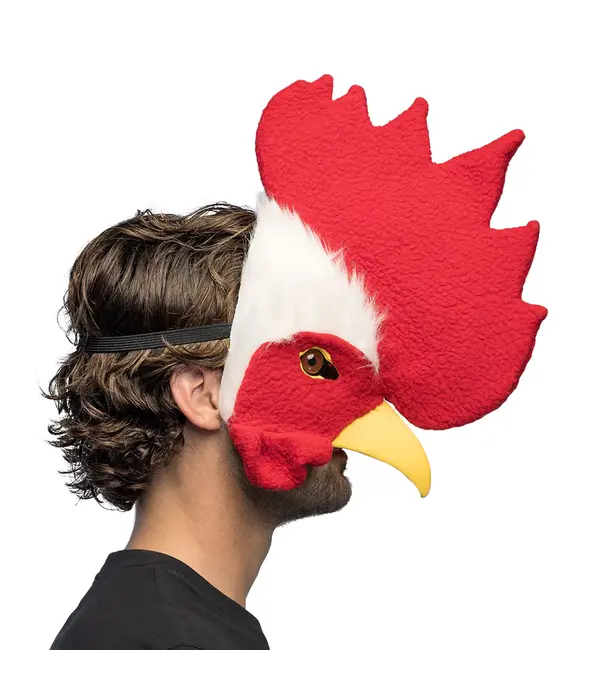 Pluchen Halfmasker Haan