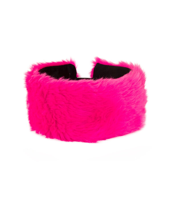 Hoofdband Roze Pluche