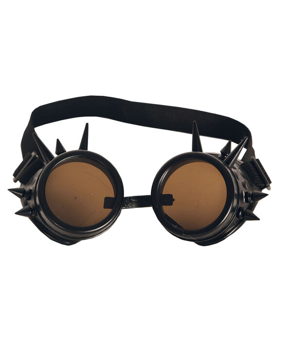 Bril Steampunk Zwart