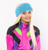 Ski Hoofdband Pluche Lichtblauw