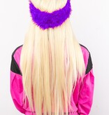 Party Hoofdband Pluche Paars