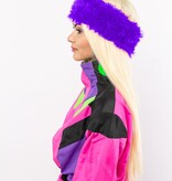 Party Hoofdband Pluche Paars