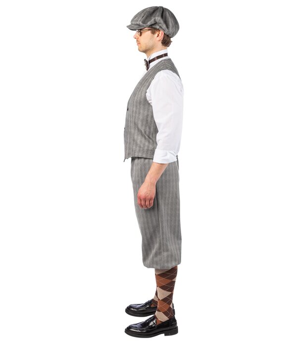 20's Outfit Grijs Heren Clarance