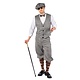 20's Outfit Grijs Heren Clarance
