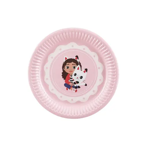 Gabby's Dollhouse bordjes 18cm (6st)