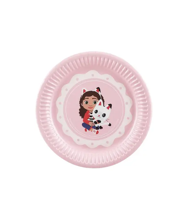 Gabby's Dollhouse bordjes 18cm (6st)