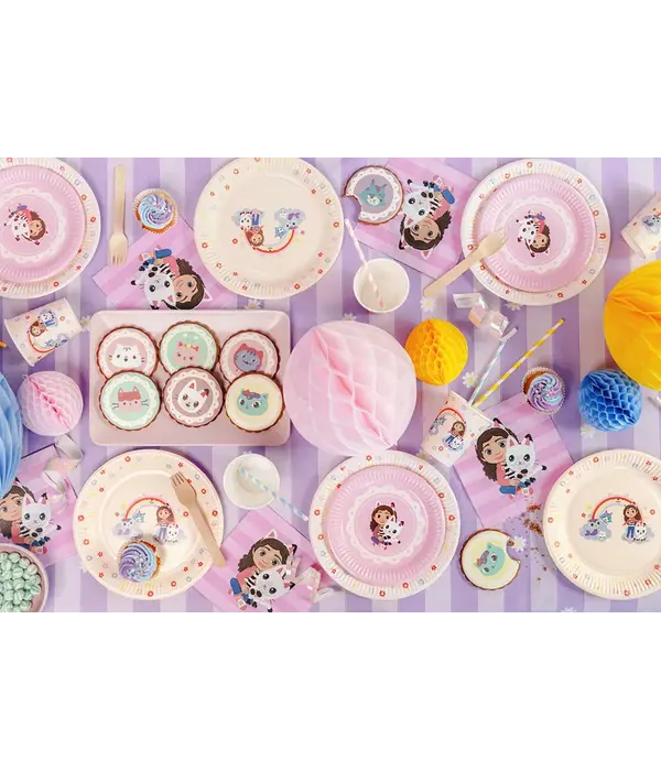 Partyborden Gabby's Dollhouse 23cm (6st)