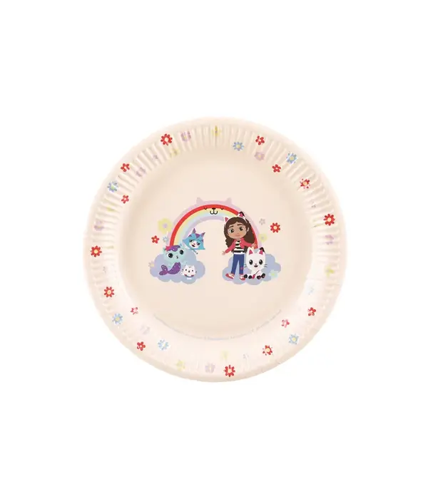 Partyborden Gabby's Dollhouse 23cm (6st)