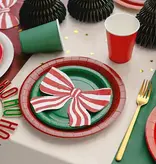 Bordjes Donkerrood 18cm (6st)