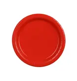 Partyborden Rood 23cm (6st)