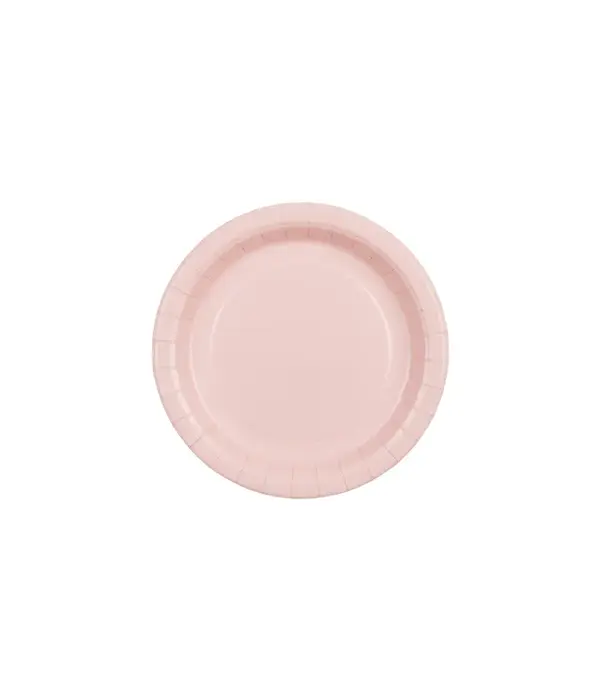 Bordjes Lichtroze 18cm (6st)