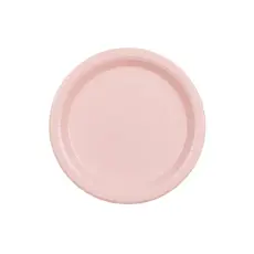 Feestborden Lichtroze 23cm (6st)
