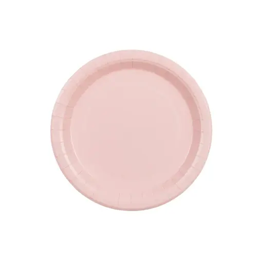 Feestborden Lichtroze 23cm (6st)
